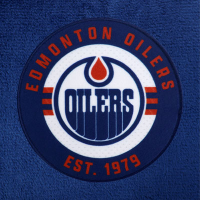 Image of NHL Bath Robe - Blue - Edmonton Oilers