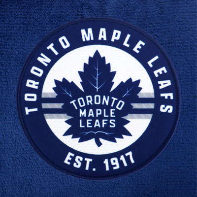 Image of NHL Bath Robe - Blue - Toronto Maple Leafs