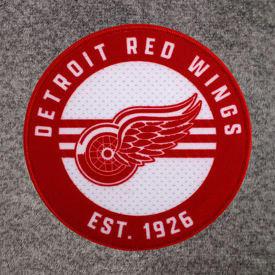 Image of NHL Bath Robe - Grey - Detroit Red Wings