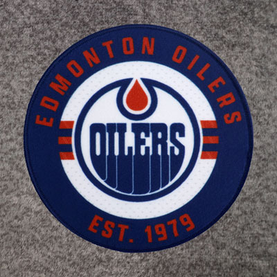 Image of NHL Bath Robe - Grey - Edmonton Oilers