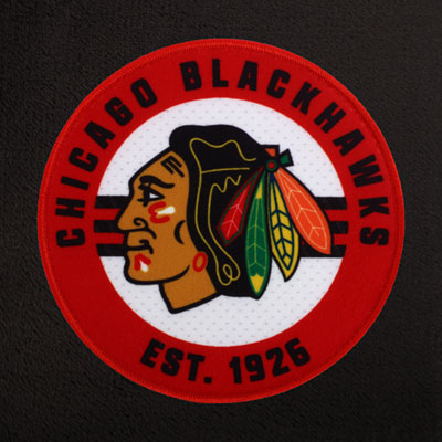 Image of NHL Bath Robe - Black - Chicago Blackhawks