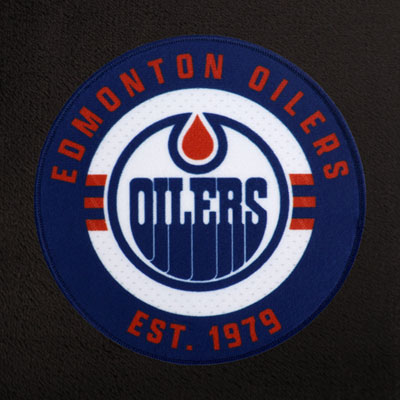 Image of NHL Bath Robe - Black - Edmonton Oilers