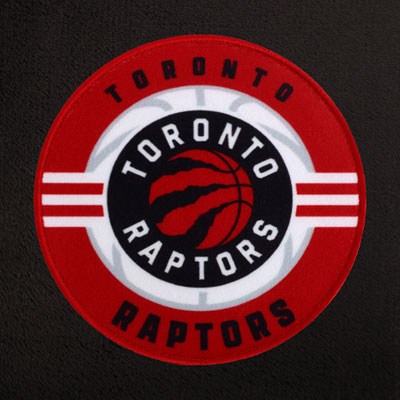 Image of NBA Bath Robe - Black - Toronto Raptors