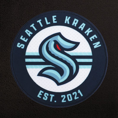 Image of NHL Bath Robe - Black - Seattle Kraken