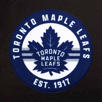 Image of NHL Bath Robe - Black - Toronto Maple Leafs