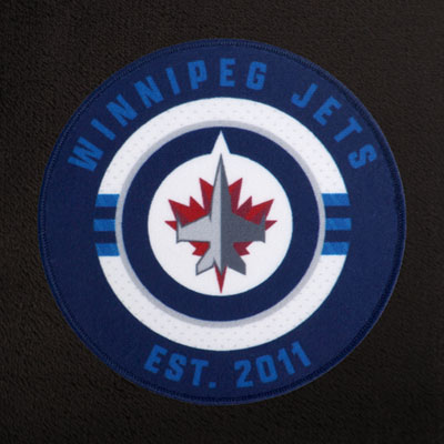 Image of NHL Bath Robe - Black - Winnipeg Jets