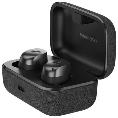 Sennheiser Momentum 4 In-Ear Noise Cancelling Truly Wireless Headphones - Black Graphite Best audio, mid Bluetooth