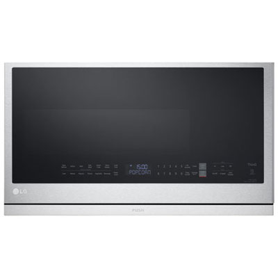 Open Box - LG Over-The-Range Microwave with EasyClean - 2.1 Cu. Ft. - Stainless Steel - Perfect Condition