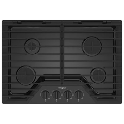 Whirlpool 30" 4-Burner Gas Cooktop (WCGK5030PB) - Black I bought a Dryer on Sept 1st, and I ABSOLUTELY Love it, Whirlpool is the BEST when it comes to appliances