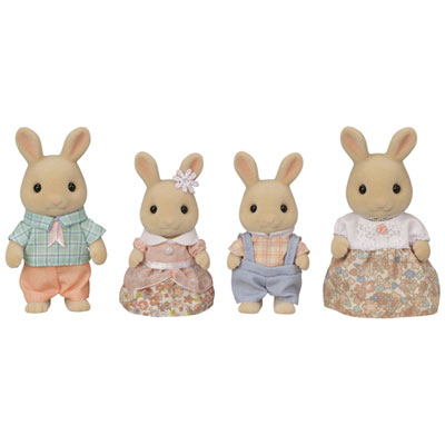 Image of Calico Critters Milk Rabbit Family Playset