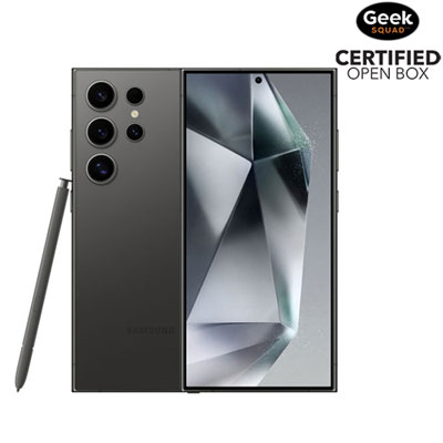 Image of Open Box - Samsung Galaxy S24 Ultra 256GB - Titanium Black - Unlocked