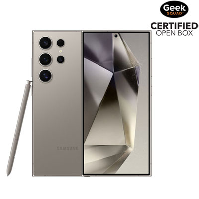 Image of Open Box - Samsung Galaxy S24 Ultra 256GB - Titanium Grey - Unlocked