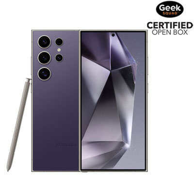 Image of Open Box - Samsung Galaxy S24 Ultra 256GB - Titanium Violet - Unlocked