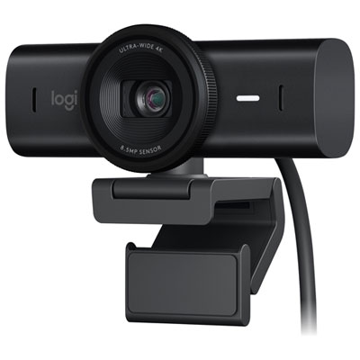 Logitech MX Brio Ultra HD 4K Webcam - Black Great quality webcam!