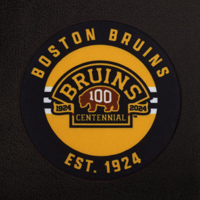 NHL Throw Blanket - Black - Boston Bruin Centennial