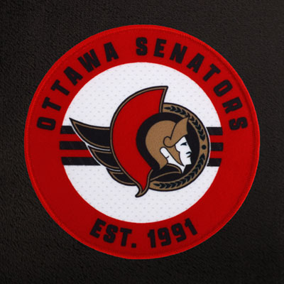 NHL Throw Blanket - Black - Ottawa Senators