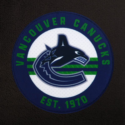 NHL Throw Blanket - Black - Vancouver Canucks