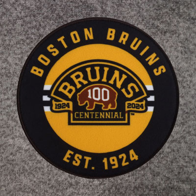 NHL Throw Blanket - Grey - Boston Bruin Centennial