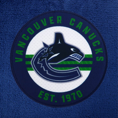 NHL Throw Blanket - Blue - Vancouver Canucks