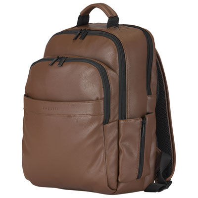 Image of Bugatti Portos Solid 15.6   Laptop Backpack - Cognac