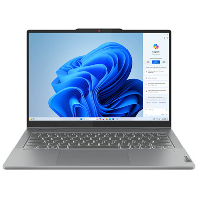 "Lenovo IdeaPad 5 14"" 2-in-1 Touchscreen Laptop - AMD Ryzen 5 8645HS - 16GB LPDDR5x - 512GB SSD - Windows 11 Home - Luna Grey"