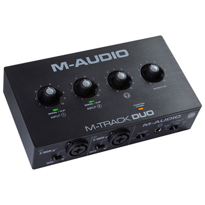 Image of M-Audio M-Track Duo USB Audio Interface (MTRACKDUO)