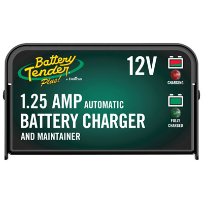 Image of Battery Tender Junior 750mAh Automatic Battery Charger (021-0128-CA) - Black
