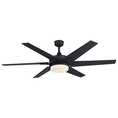 Image of Westinghouse Cayuga 60   Ceiling Fan with LED Light Kit - Black