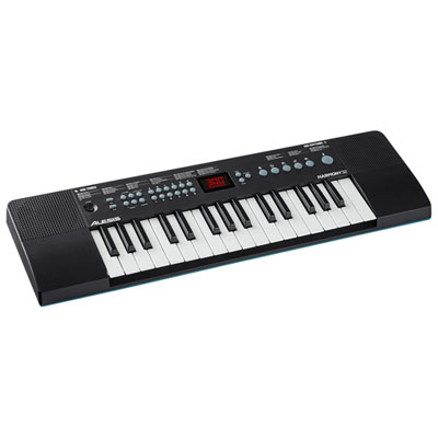 Image of Alesis Harmony 32-Key Electric Keyboard - Dark Grey