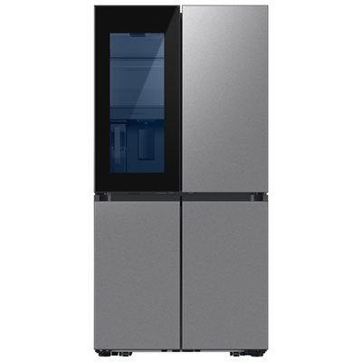 Samsung BESPOKE 36" 22.8 Cu Ft Counter Depth 4-Door French Door Refrigerator w/ See-Thru Showcase Door (RF23DB9700QLAA) -SS [This review was collected as part of a promotion