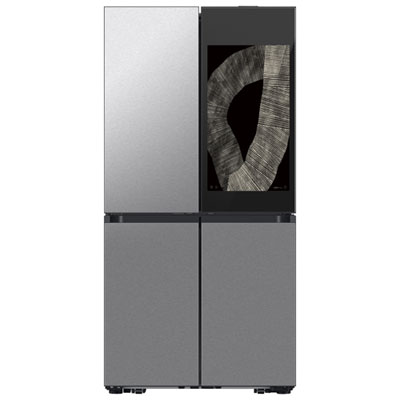 Samsung BESPOKE 36" 22.5 Cu Ft Counter Depth 4-Door Flex Refrigerator w/ AI Family Hub (RF23DB9900QDAC) -SS LOVE this FRIDGE !!!