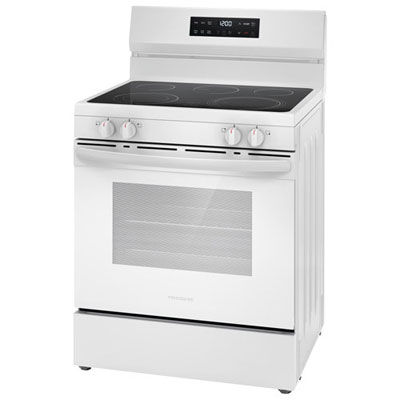 "Open Box - Frigidaire 30"" 5.3 Cu. Ft. 5-Element Freestanding Electric Range - White - Scratch & Dent"