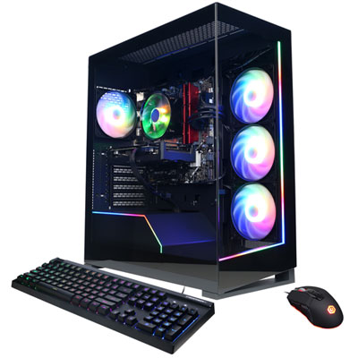 CyberPowerPC Gamer Master Gaming PC (AMD Ryzen 5 5500/1TB SSD/16GB RAM/GeForce RTX 4060/Windows 11) - En Gaming PC