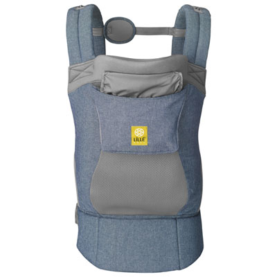 Image of LILLEbaby CarryOn Airflow Three-Position Baby Carrier - Chambray