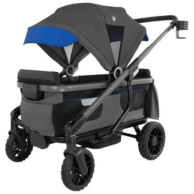 Evenflo Shyft Rideshare Double Stroller Wagon - Electric Blue Best purchase, great size and looks really nice and durable