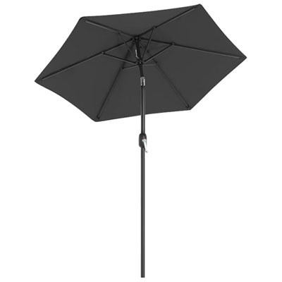 Image of BoutiqueHome 6.9 ft. Hexagon Patio Umbrella - Grey