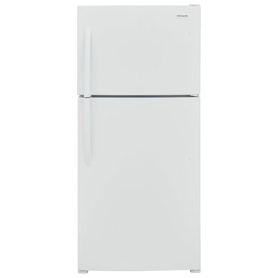 Frigidaire 30" 20 Cu. Ft. Top Freezer Refrigerator (FFHT2022AW) - White Fridge for garage