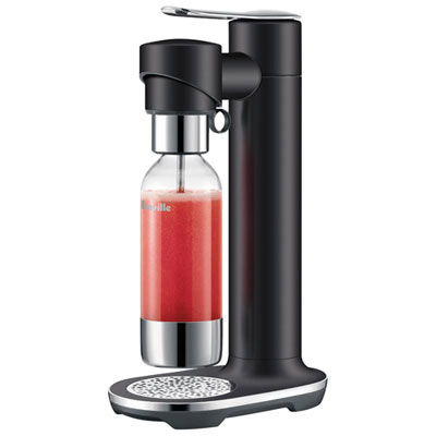 Breville InFizz Fusion Sparkling Water Maker - Black Truffle