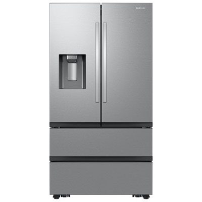 "Open Box - Samsung 36"" 24.5 Cu. Ft. French Door Refrigerator (RF26CG7400SRAA) - SS - Scratch & Dent"