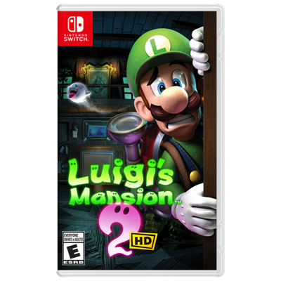 Luigi's Mansion 2 HD (Switch) The new HD graphics look great but, they look great for a switch game
