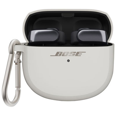 Bose Ultra Open Earbuds Wireless Charging Case Cover - White Smoke