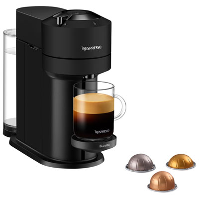 Image of Nespresso Vertuo Next Coffee & Espresso Machine by Breville - Matte Black