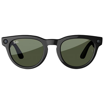 Ray-Ban | Meta Headliner Smart Glasses with AI, Photo, Video, Audio & Messaging - Black/Green Very Cool and Functional Smart Glasses!!