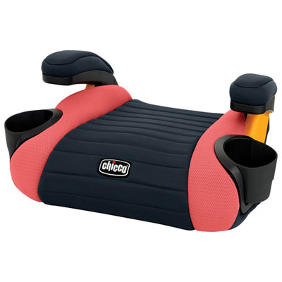 Image of Chicco GoFit Backless Booster Car Seat - Coral Pink/Black