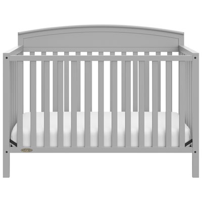 Graco Benton 5-in-1 Convertible Crib - Pebble Grey Great !!