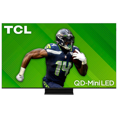 TCL 65" QM7-Series 4K UHD HDR QD-Mini LED Smart Google TV (65QM751G) - 2024 Tv