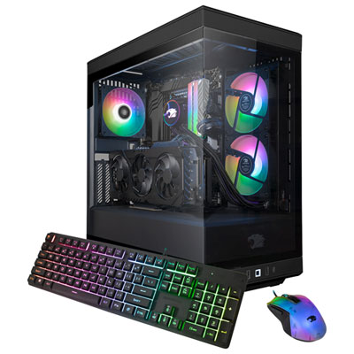 iBUYPOWER Gaming PC (Intel Core i7-14700F/2TB SSD/32GB RAM/NVIDIA GeForce RTX 4060 Ti/Windows 11) - EN