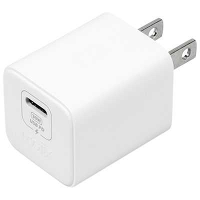 LOGiiX Vibrance 30W USB-C GaN PD Wall Charger - White