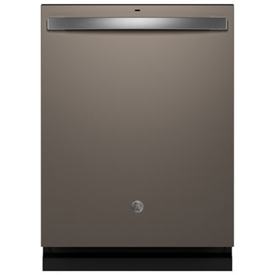 GE 24" 45dB Built-In Dishwasher with Third Rack (GDT670SMVES) - Slate Great features