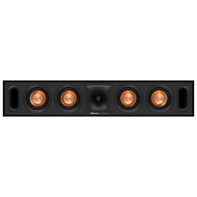 Open Box - Klipsch Quad R30C 400-Watt 2-Way Center Channel Speaker - Black